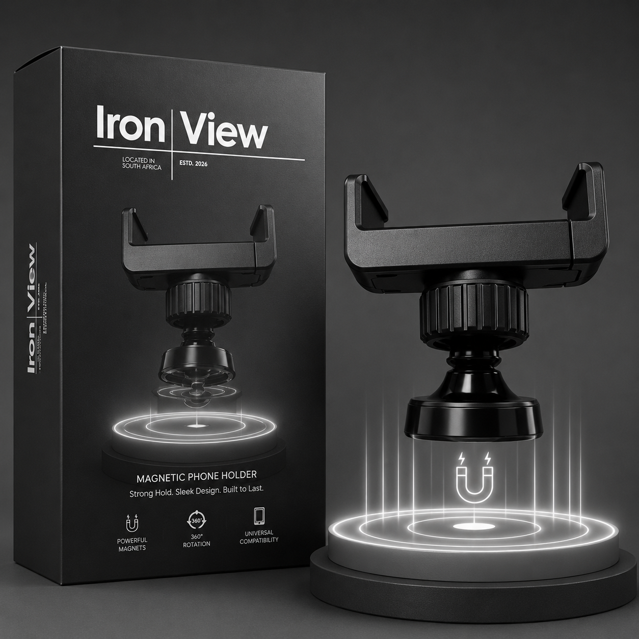 Iron View™ OneMount ( Magnetic Phone Holder )